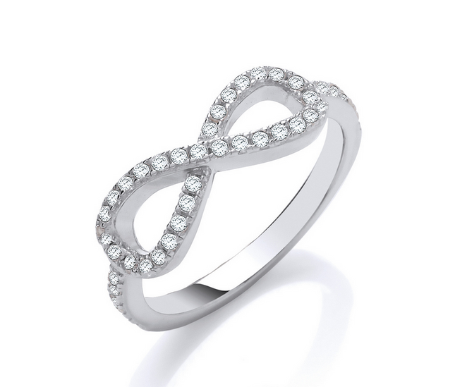 BAGUE INFINITY ARGENT 925