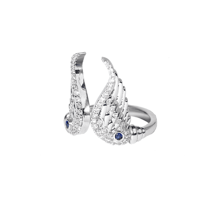 Bague 'Flying Angel' Argent