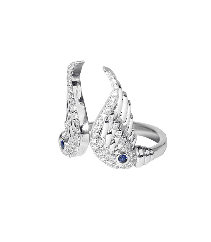 Bague 'Flying Angel' Argent