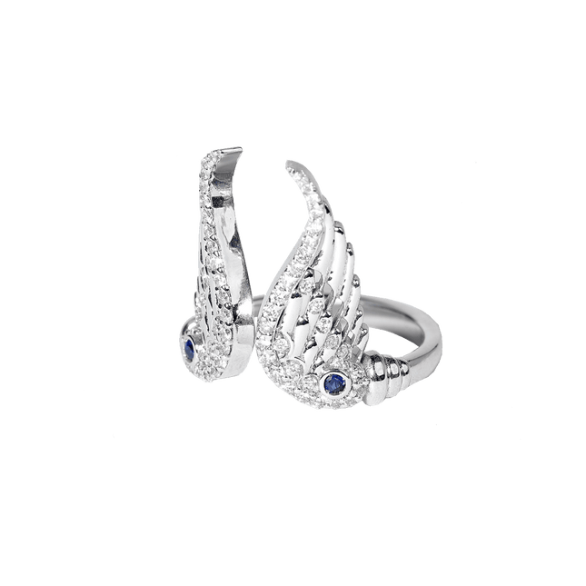 Bague 'Flying Angel' Argent