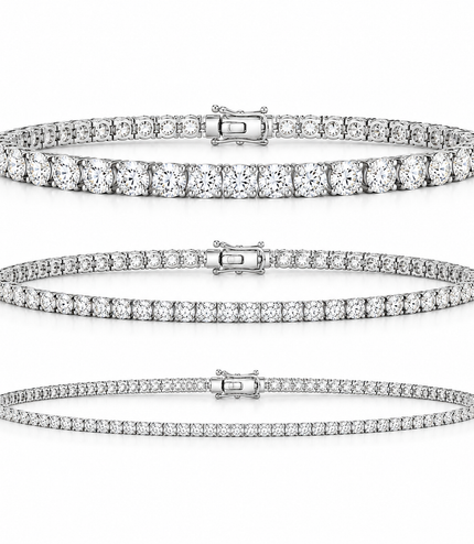 Bracelet Tennis Diamant Éclat Signature