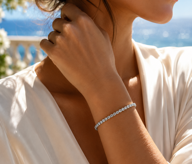 Bracelet Éternité Argent