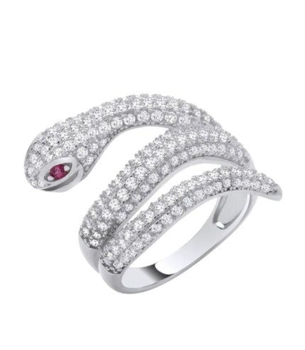 Bague Snake "ABYSS"