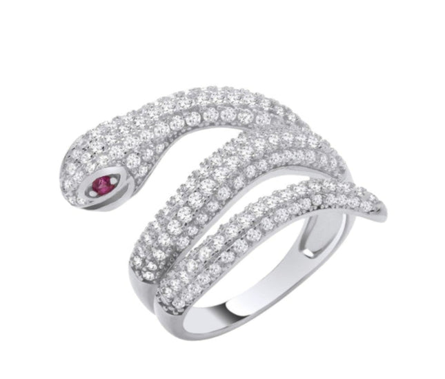 Bague Snake "ABYSS"