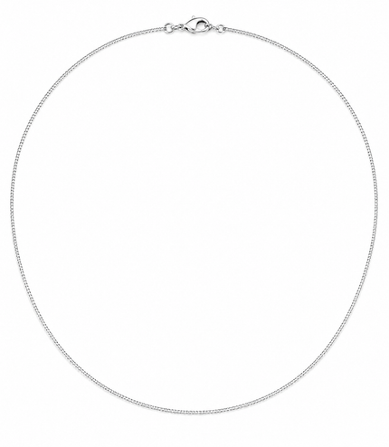 Chaîne Maille Carrée Argentée
