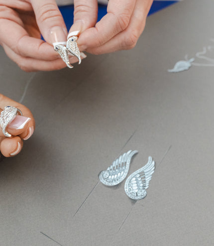 Bague 'FLYING ANGEL' Argent 925