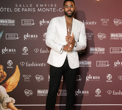 Pendentif 'IMAMIAH' worn by JASON DERULO