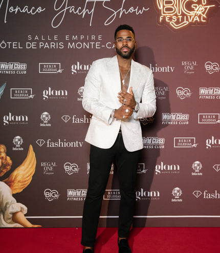 Pendentif 'IMAMIAH' worn by JASON DERULO