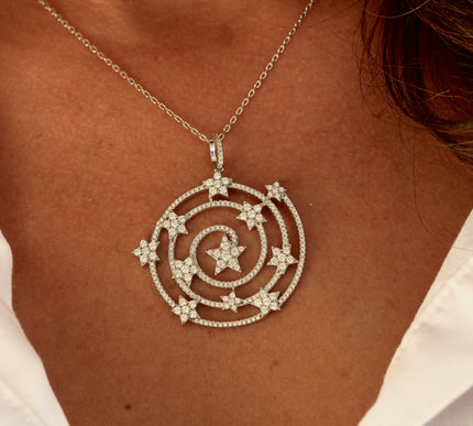 COLLIER PENDENTIF 'CELESTIAL INFINITY'