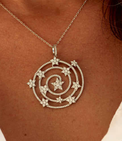 COLLIER PENDENTIF 'CELESTIAL INFINITY'