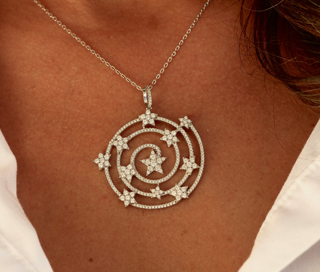COLLIER PENDENTIF 'CELESTIAL INFINITY'