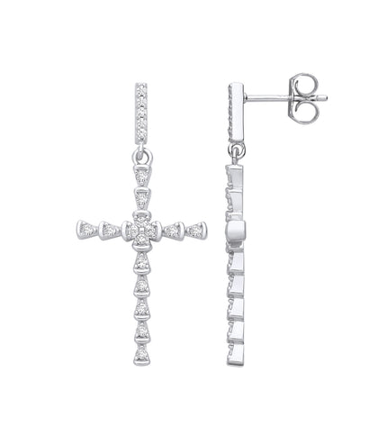 Boucles d’oreilles « MYSTIC CROSS »