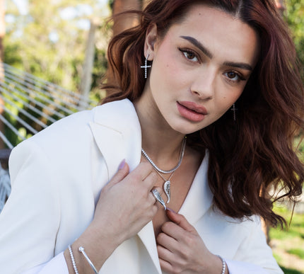 Boucles d’oreilles « MYSTIC CROSS »