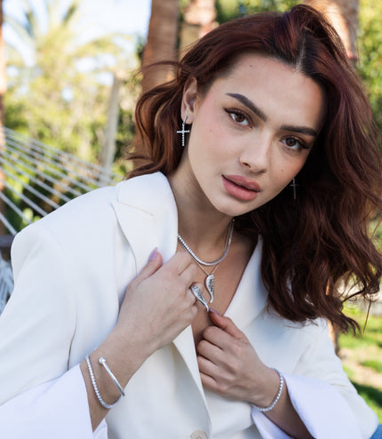 Boucles d’oreilles « MYSTIC CROSS »