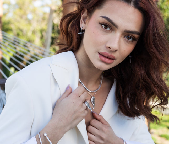 Boucles d’oreilles « MYSTIC CROSS »