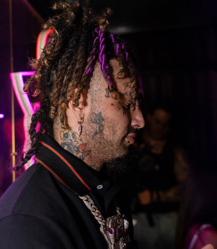 Boucles 'HALO'worn by LIL PUMP