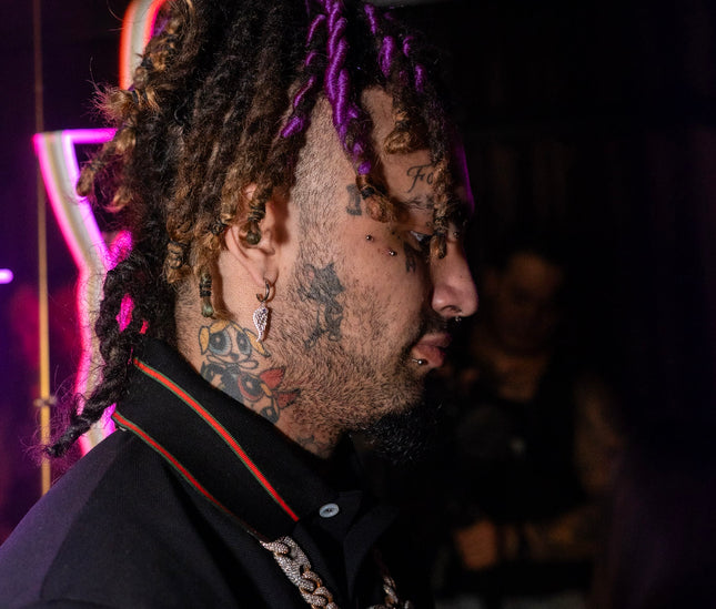 Boucles 'HALO'worn by LIL PUMP