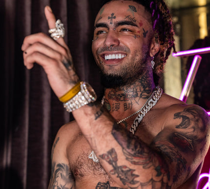 Boucles 'HALO'worn by LIL PUMP