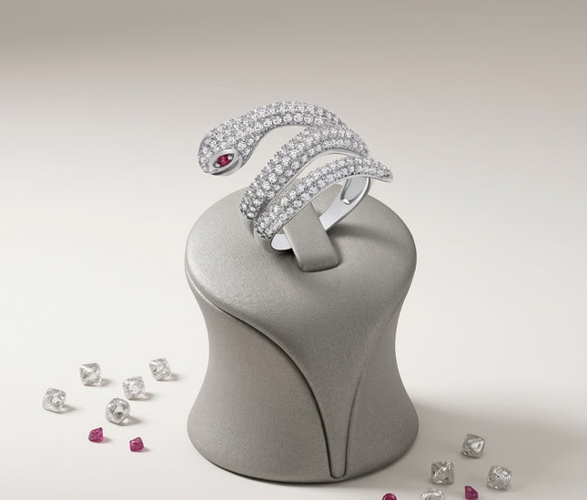 Bague Snake "ABYSS"