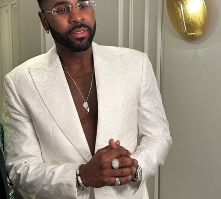 Pendentif 'IMAMIAH' worn by JASON DERULO