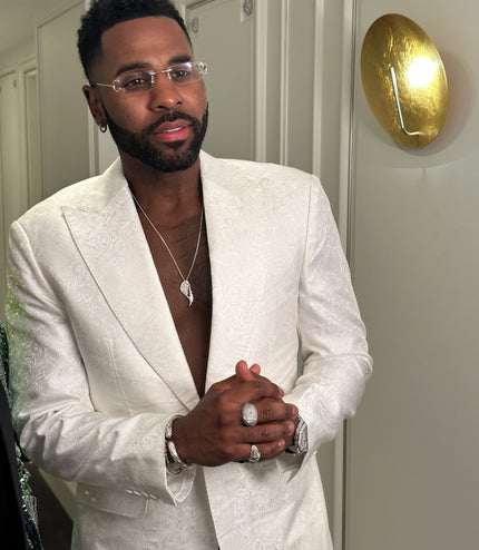 Pendentif 'IMAMIAH' worn by JASON DERULO