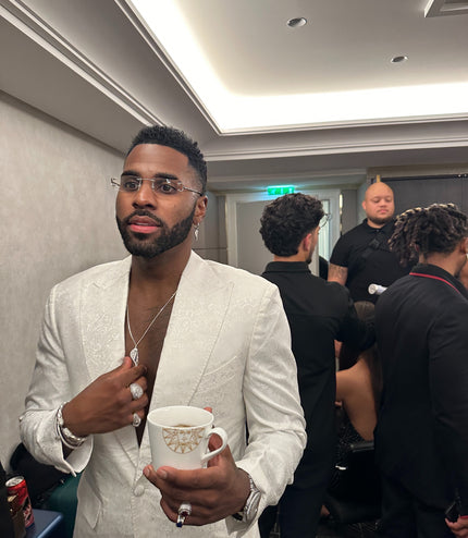 Pendentif 'IMAMIAH' worn by JASON DERULO