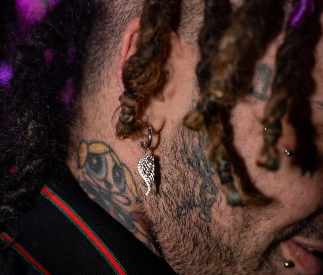 Boucles 'HALO'worn by LIL PUMP